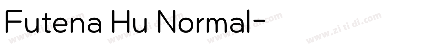 Futena Hu Normal字体转换
